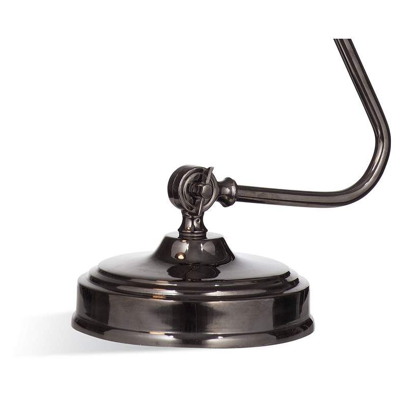 Image 6 Bassett Shine 19" Modern Black Desk Lamp more views