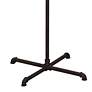 4_Bassett Telestar 64" Bronze Metal Pipe 2-Light Industrial Floor Lamp more views
