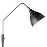 3_Bassett Walden 56" High Bronze Metal Arc Arm Reading Floor Lamp more views