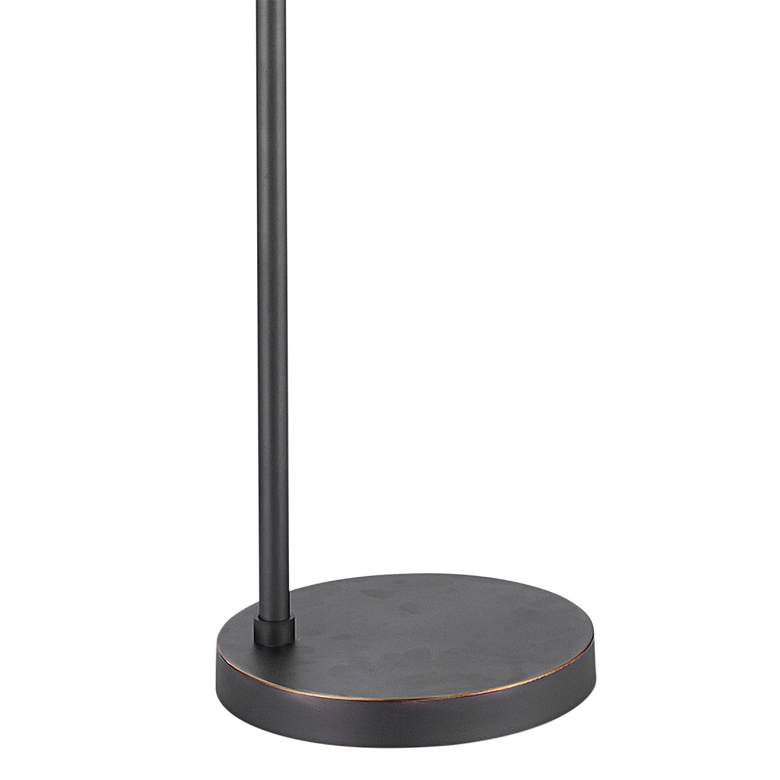Image 4 Bassett Walden 56" High Bronze Metal Arc Arm Reading Floor Lamp more views