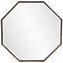 2_Bastian Antique Bronze 28" Octagonal Wall Mirror