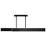 2_Bastone 3.88"H x 36.25-50"W 2-Light Linear Pendant in Black more views