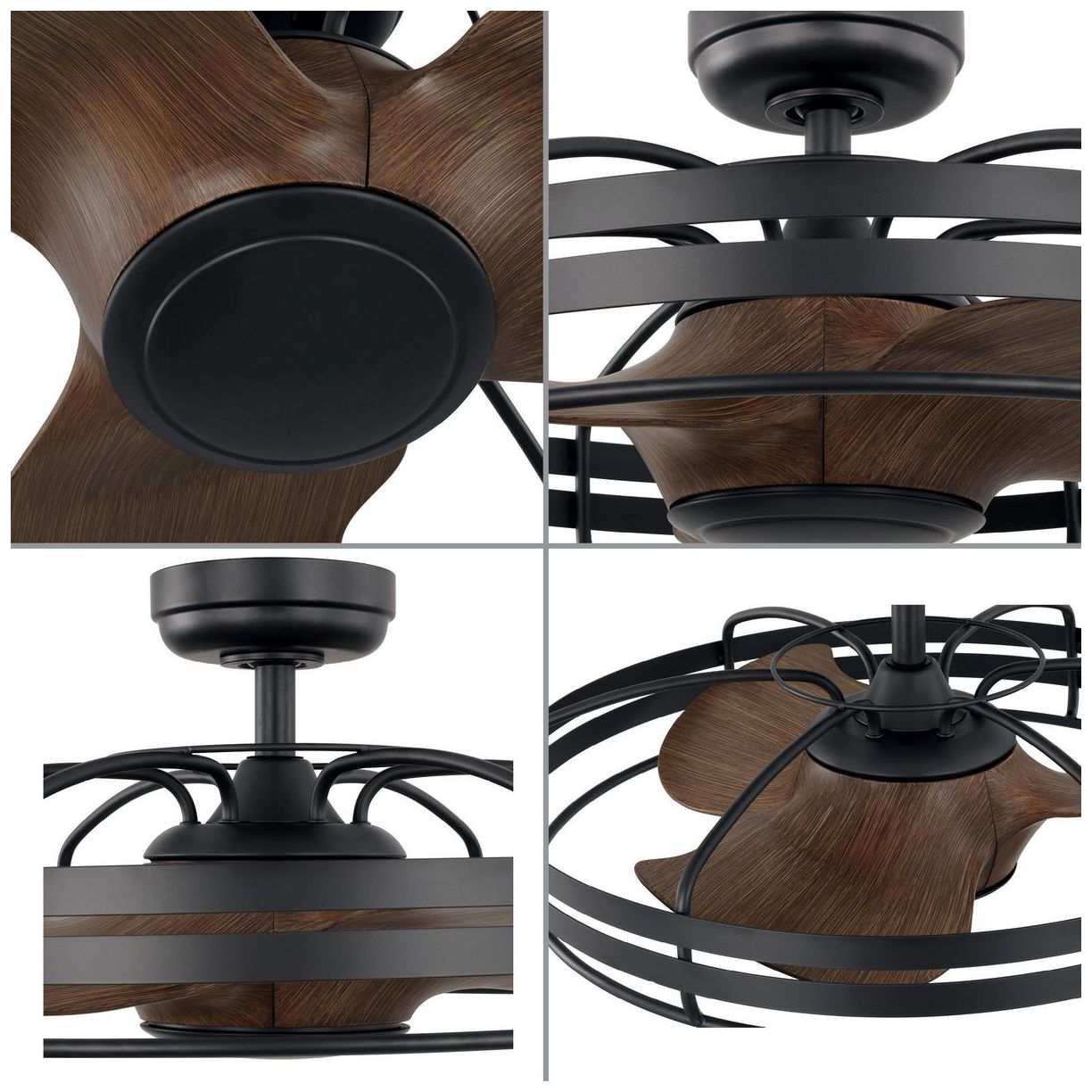 Image 6 Bastrop Collection 26" Three-Blade Ceiling Fan with 3 Speed Remote Control more views