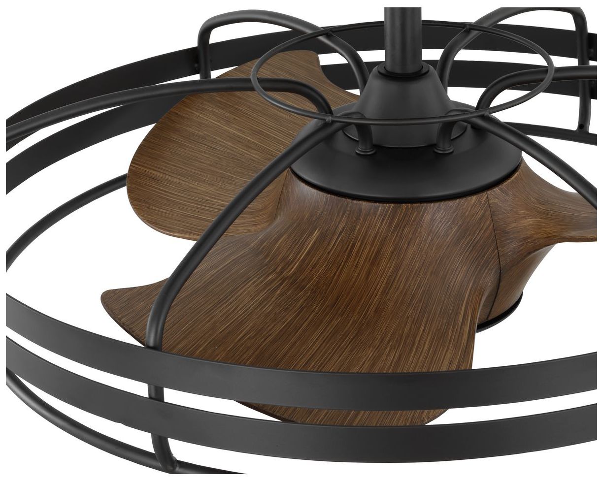 Bastrop Collection 26" Three-Blade Ceiling Fan with 3 Speed Remote Control