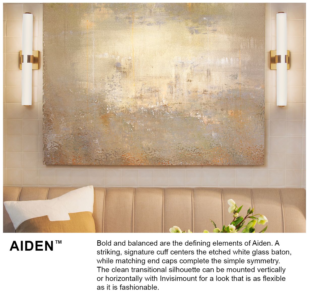 Bath Aiden-Large Led Vanity-Chrome-Led