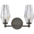 Bath Ana-Two Light Vanity-Black Oxide