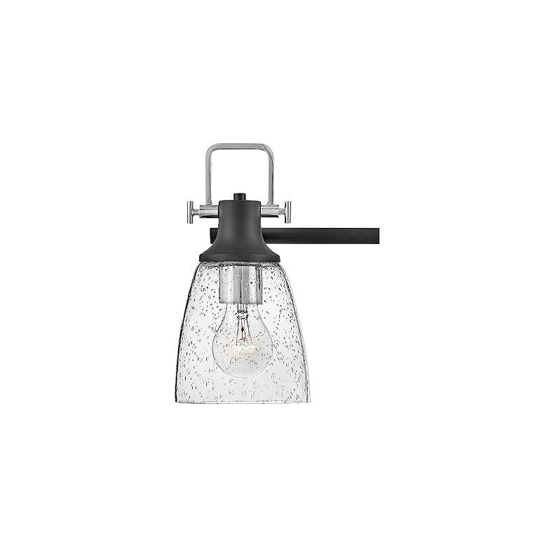 Image 7 Bath Easton-Three Light Vanity-Black With Chrome Accents more views