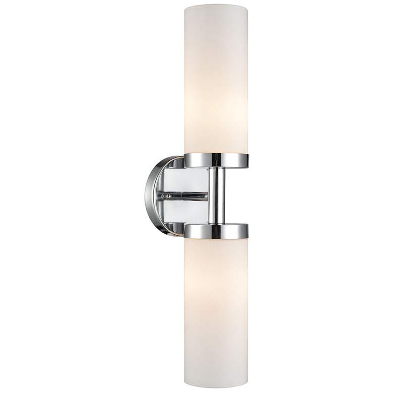 Image 1 Bath Essentials 20 inch Wide 2-Light Vanity Light - Chrome