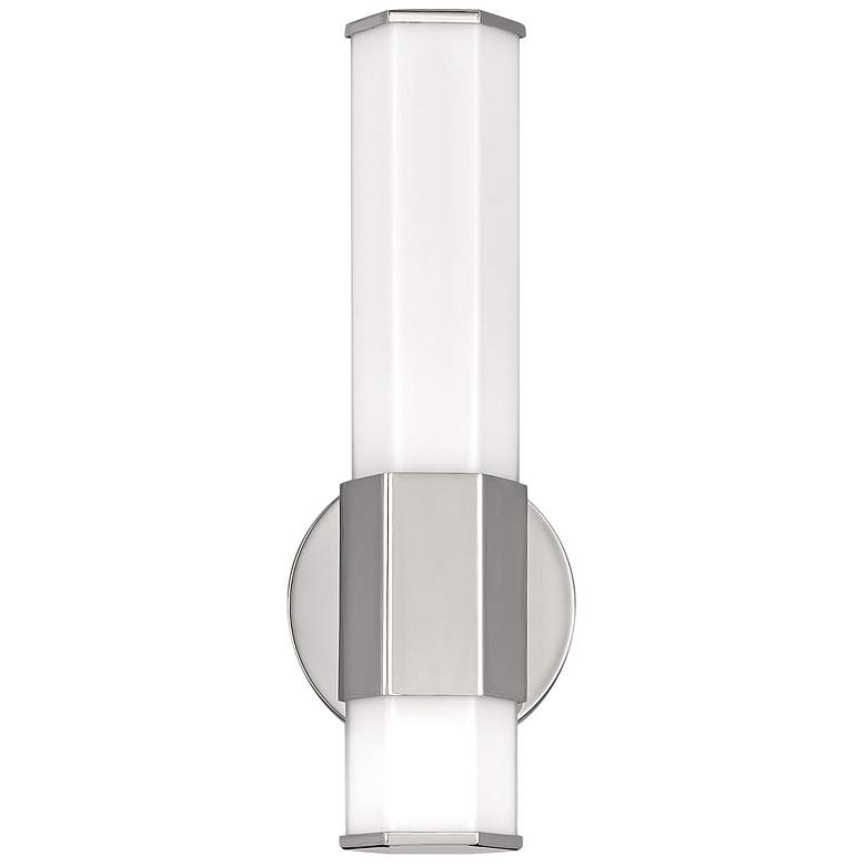 Image 3 Bath Facet-Small Led Sconce-Polished Nickel-Led more views