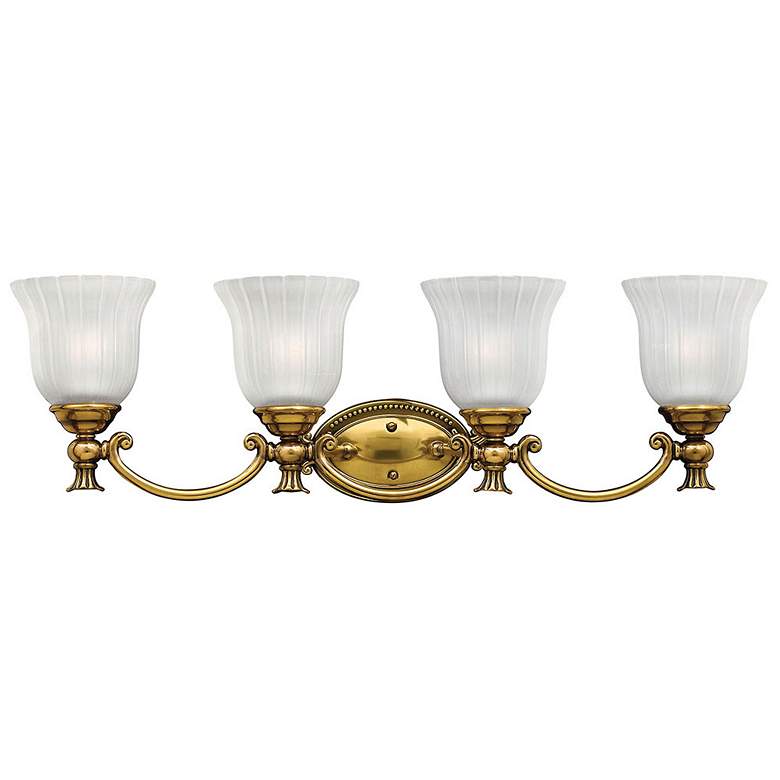 Image 1 Bath Francoise-Four Light Vanity-Burnished Brass