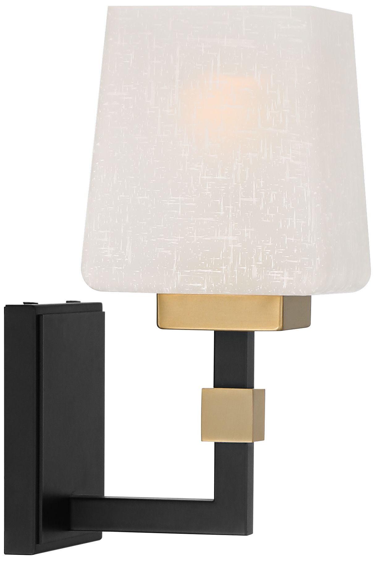 Bath Kit: Possini Euro Beauregard Wall Sconce Uttermost Segundo Wall Mirror in scene