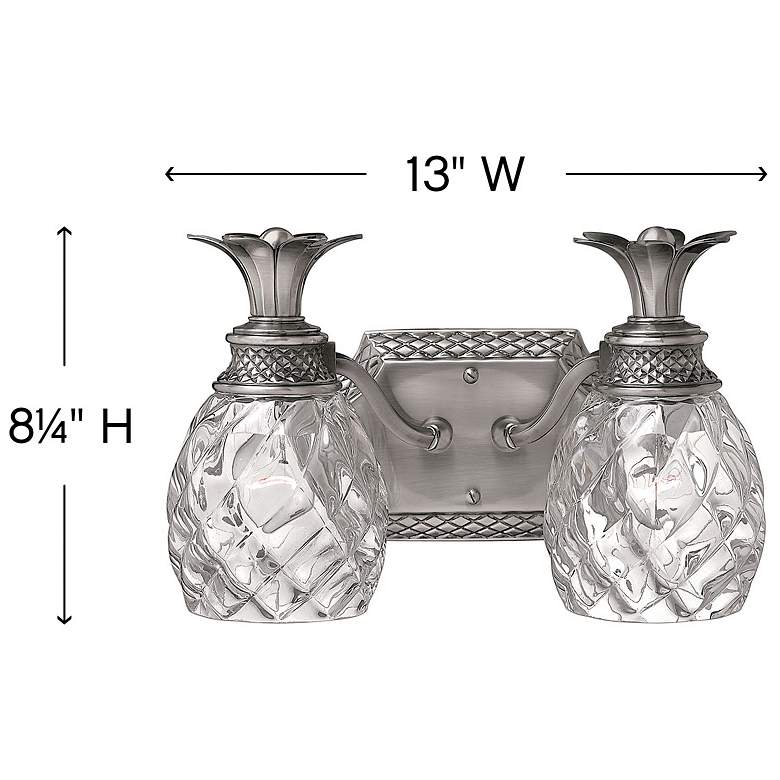 Image 3 Bath Plantation-Two Light Vanity-Polished Antique Nickel more views