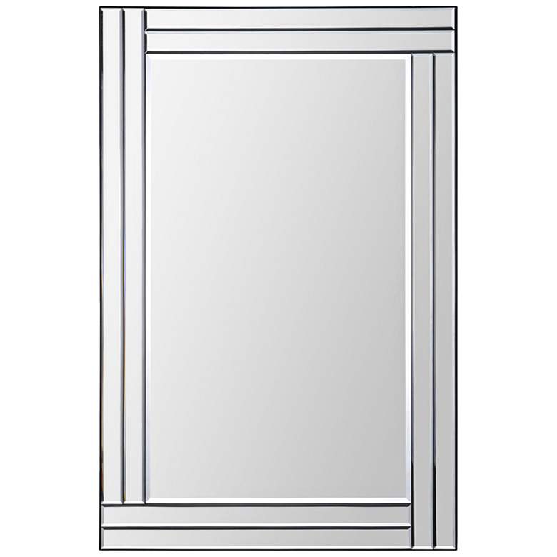Image 2 Baton Rouge Glass 24 inch x 35 inch Rectangular Wall Mirror