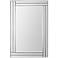Baton Rouge Glass 24" x 35" Rectangular Wall Mirror