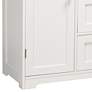Bauer 22" Wide 4-Drawer White Bathroom Storage Cabinet