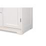 Bauer 22" Wide 4-Drawer White Bathroom Storage Cabinet