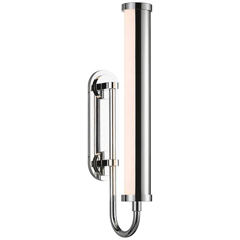Image 1 Bauhaus Revisited Rohr 18"H Polished Chrome LED Wall Sconce
