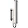 Bauhaus Revisited Rohr 18"H Polished Chrome LED Wall Sconce
