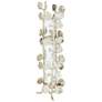 2_Bauhinia Bud 10 3/4" High Nickel and Glass Decorative Vase