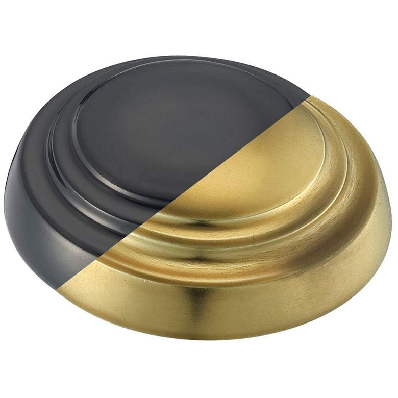 Image 4 Bax 14" Wide Soft Brass with Sand Coal Ceiling Light more views