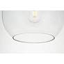Thumbnail4 of Baxter 1 Lt Black Flush Mount w/ Clear Glass more views