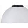Thumbnail4 of Baxter 1 Lt Black Pendant With Frosted White Glass more views