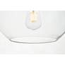 6_Baxter 1 Lt Brass Pendant With Clear Glass more views