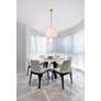 Thumbnail2 of Baxter 1 Lt Brass Pendant With Frosted White Glass more views