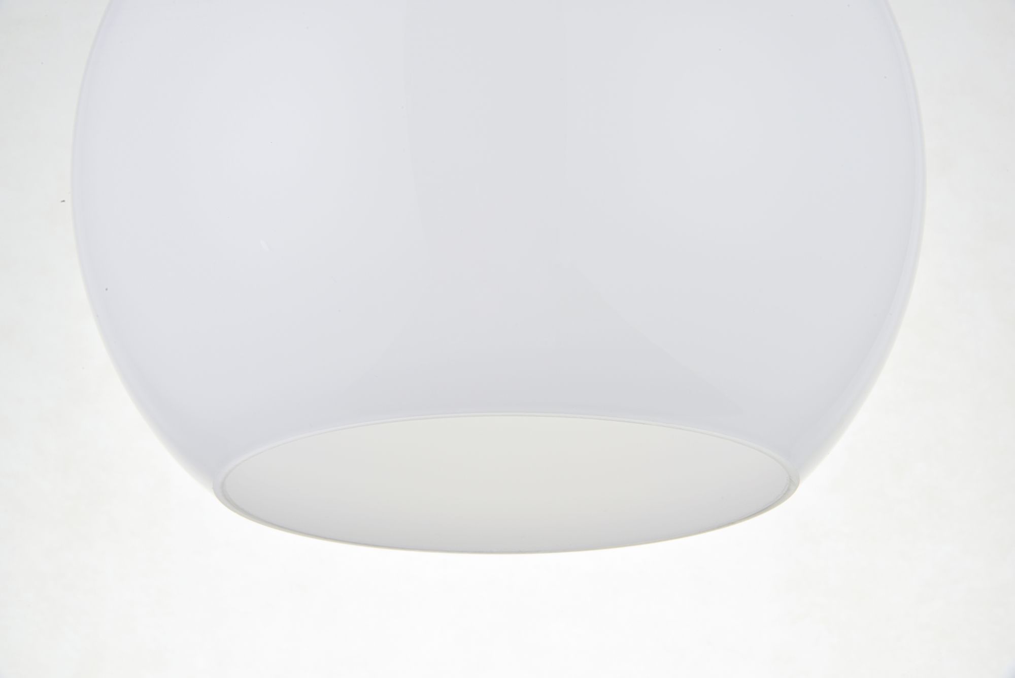 Baxter 1 Lt Chrome Flush Mount With Frosted White Glass