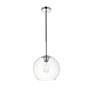 3_Baxter 1 Lt Chrome Pendant With Clear Glass more views