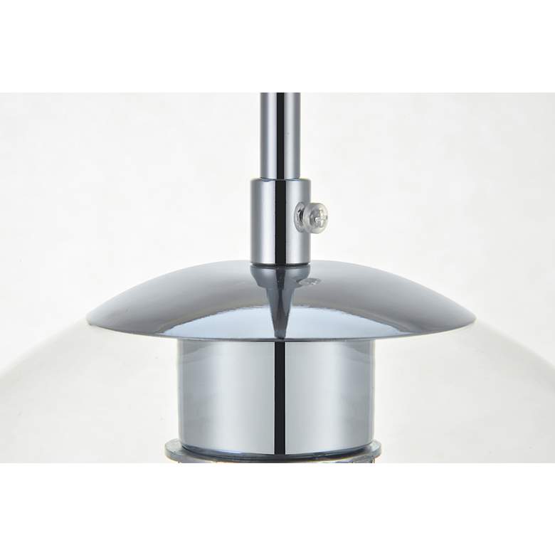 Image 4 Baxter 1 Lt Chrome Pendant With Clear Glass more views
