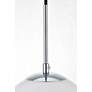 4_Baxter 1 Lt Chrome Pendant With Frosted White Glass more views