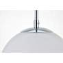 Thumbnail4 of Baxter 1 Lt Chrome Pendant With Frosted White Glass more views