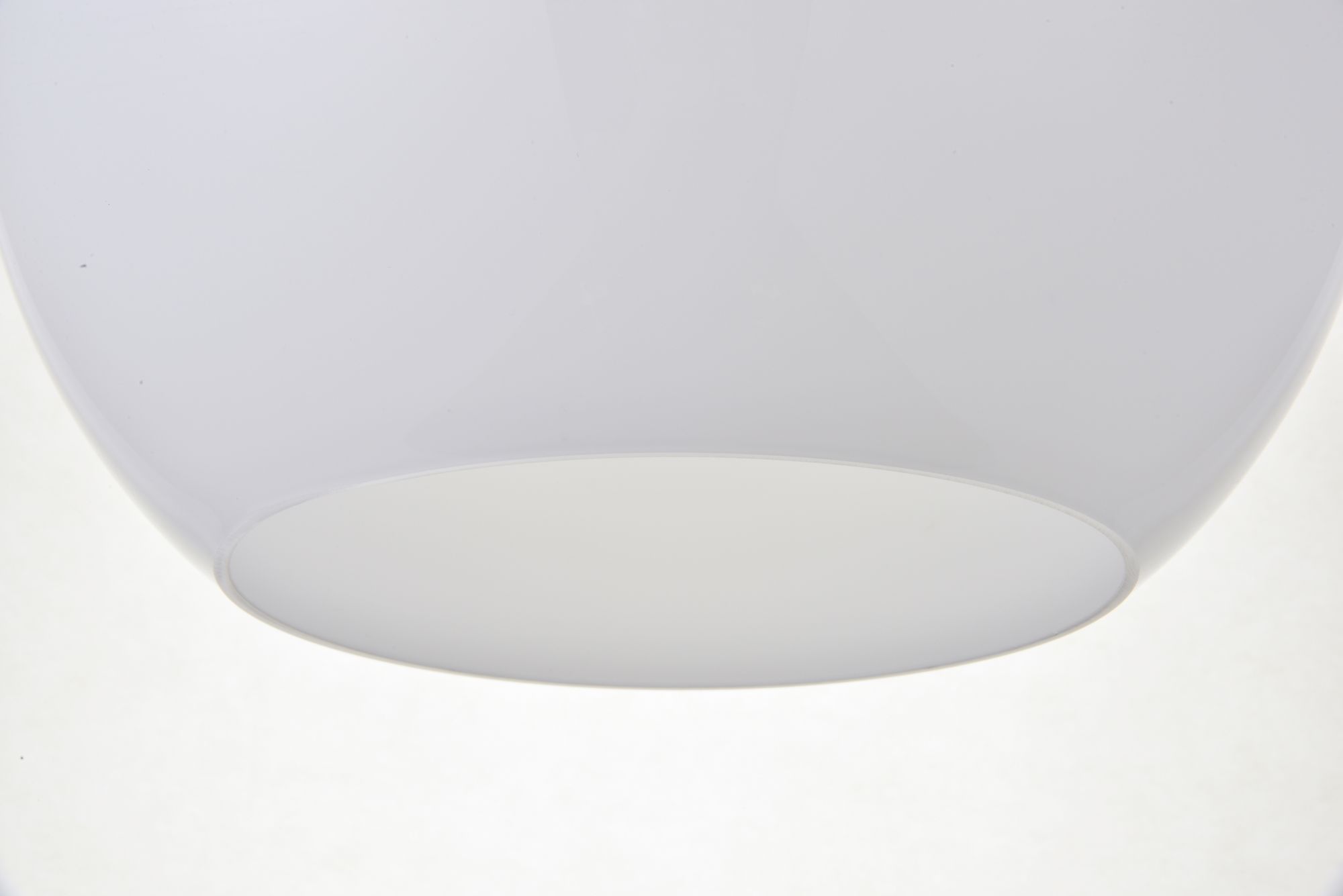 Baxter 11 3/4"W Brass Mini Pendant w/ Frosted White Glass