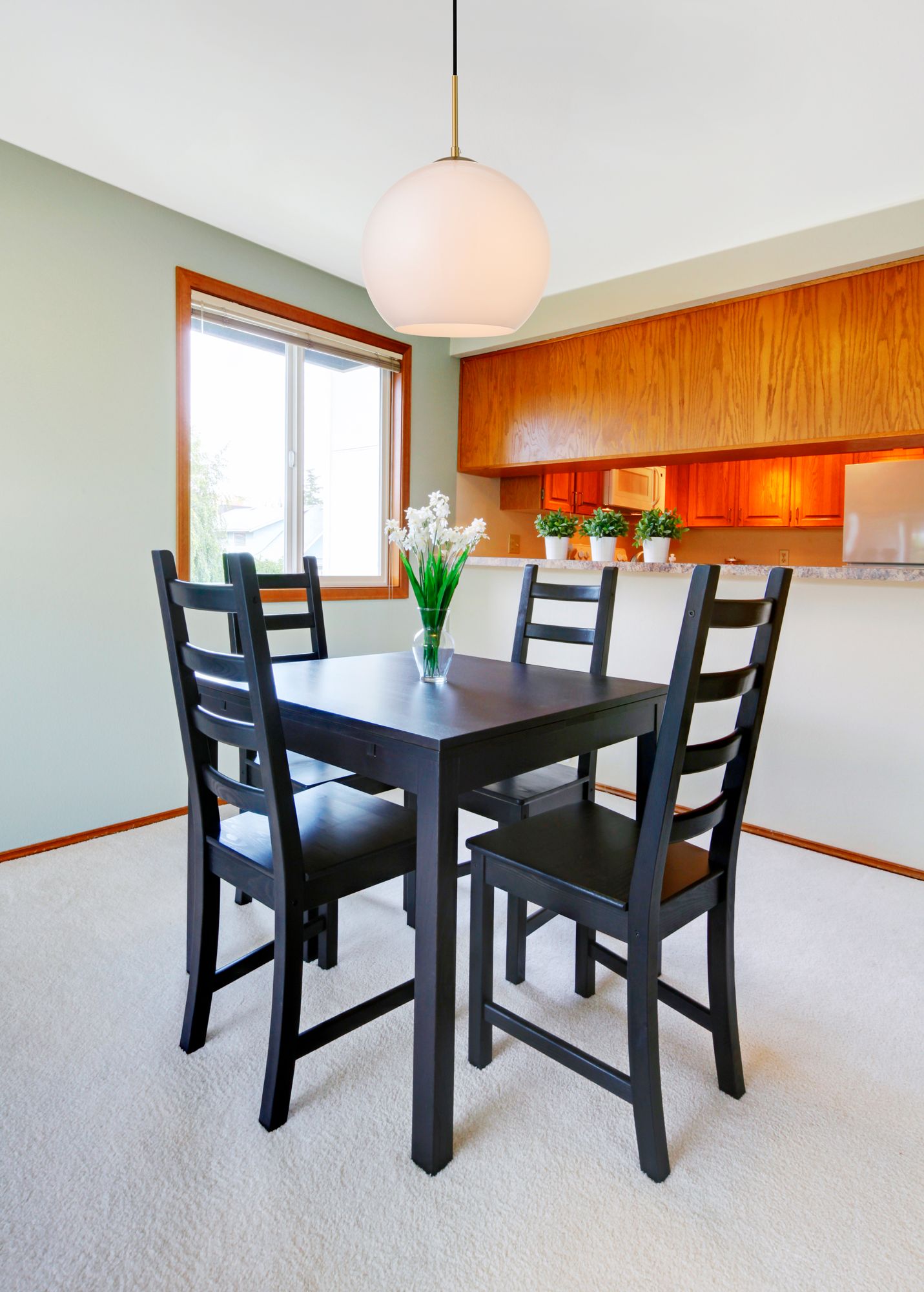 Baxter 11 3/4"W Brass Mini Pendant w/ Frosted White Glass