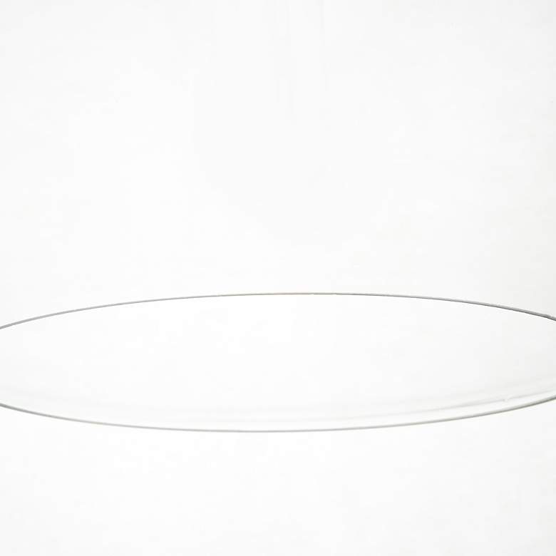 Image 5 Baxter 13 3/4" Wide Chrome Pendant Light with Clear Glass more views