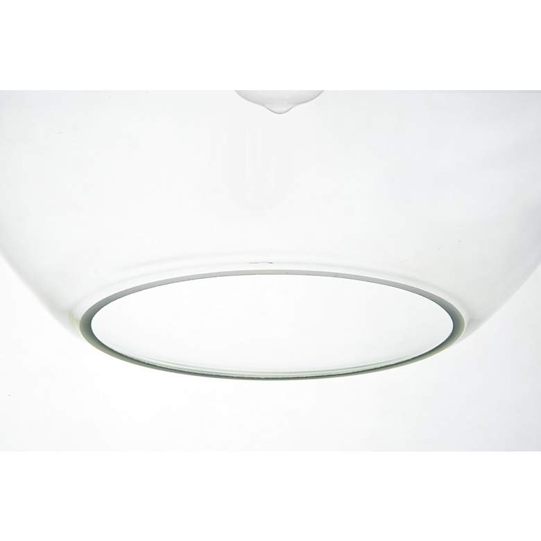 Image 5 Baxter 3 Lts Chrome Pendant With Clear Glass more views