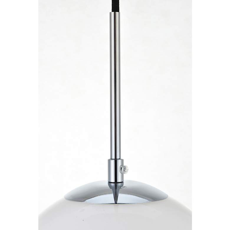Image 4 Baxter 36" Wide Chrome 3-Light Linear Pendant more views