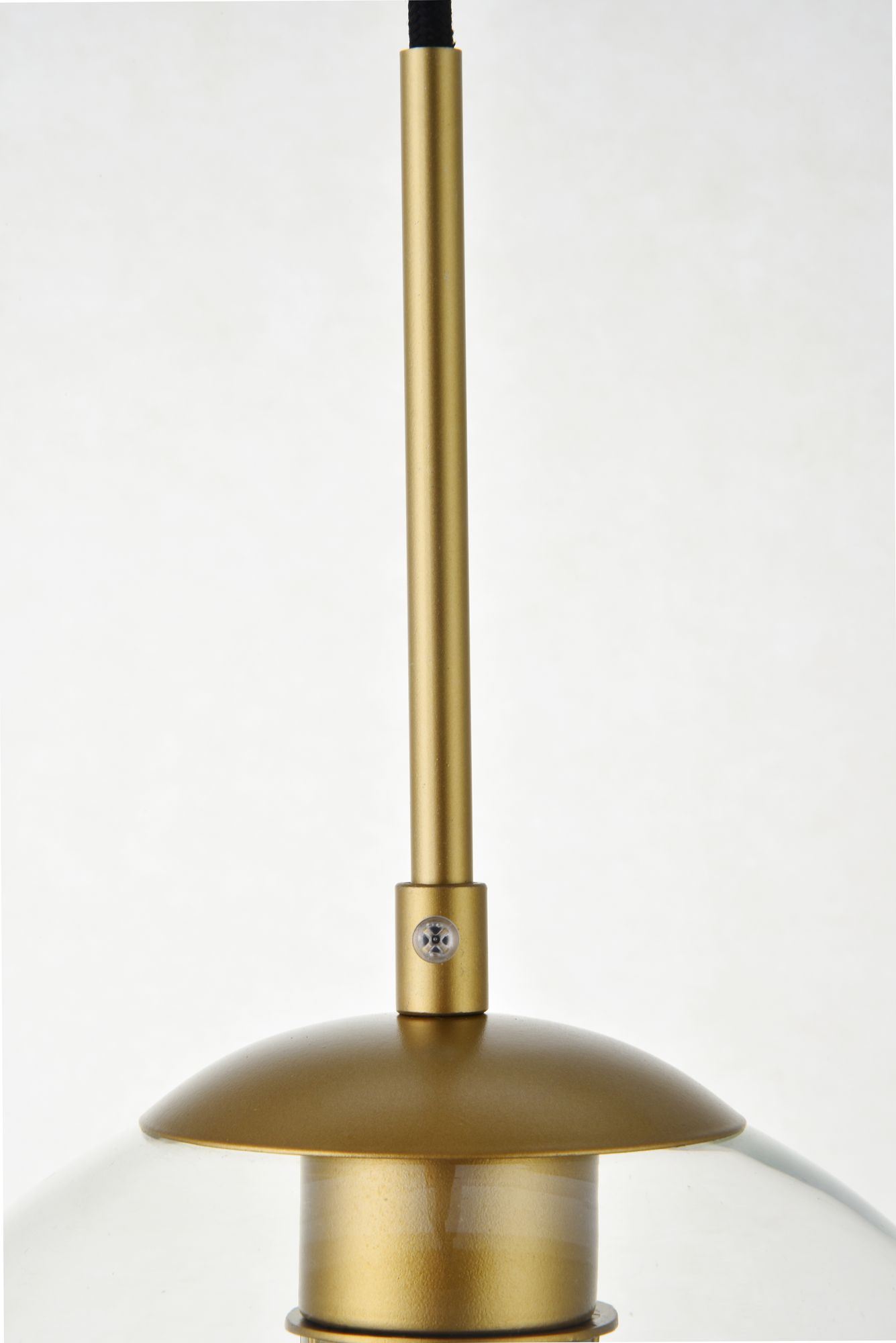 Image 5 Baxter 41 3/4" Wide Brass 5-Light Linear Pendant more views