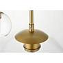 7_Baxter 41 3/4" Wide Brass 5-Light Linear Pendant more views