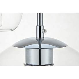 Image5 of Baxter 5 Lts Chrome Pendant With Clear Glass more views