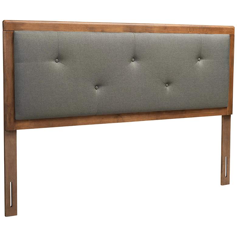Image 2 Baxton Studio Abner Wood King Size Headboard