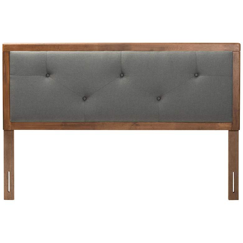 Image 4 Baxton Studio Abner Wood King Size Headboard more views