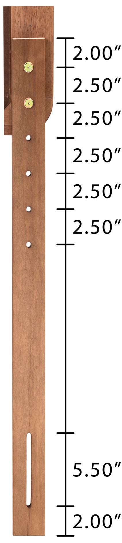 Baxton Studio Abner Wood King Size Headboard in scene