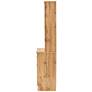 6_Baxton Studio Agni 31 1/2" Wide Oak Brown 2-Door Hutch Cabinet more views
