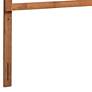 Thumbnail3 of Baxton Studio Akemi Ash Walnut Rubberwood Twin Headboard more views