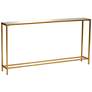 2_Baxton Studio Alessa 59 3/4" Wide Brushed Gold Console Table