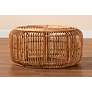 6_Baxton Studio Aliane 30" Wide Natural Brown Coffee Table more views