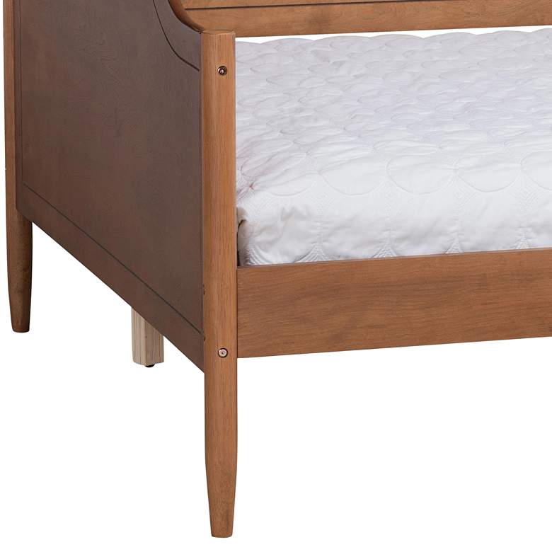 Image 3 Baxton Studio Alya Walnut Brown Wood Full Size Daybed more views