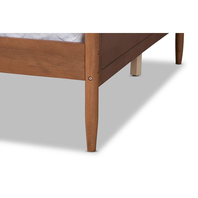 Image 5 Baxton Studio Alya Walnut Brown Wood Full Size Daybed more views